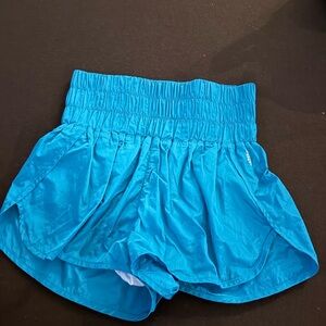 Women's Athletic Shorts in Blue